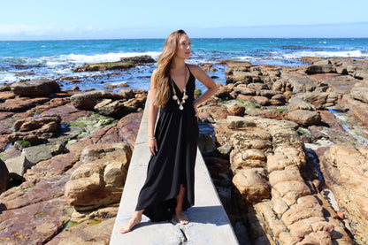 Black Halter dress