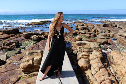 Black Halter dress