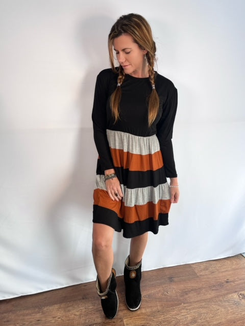 Tiered Winter dress